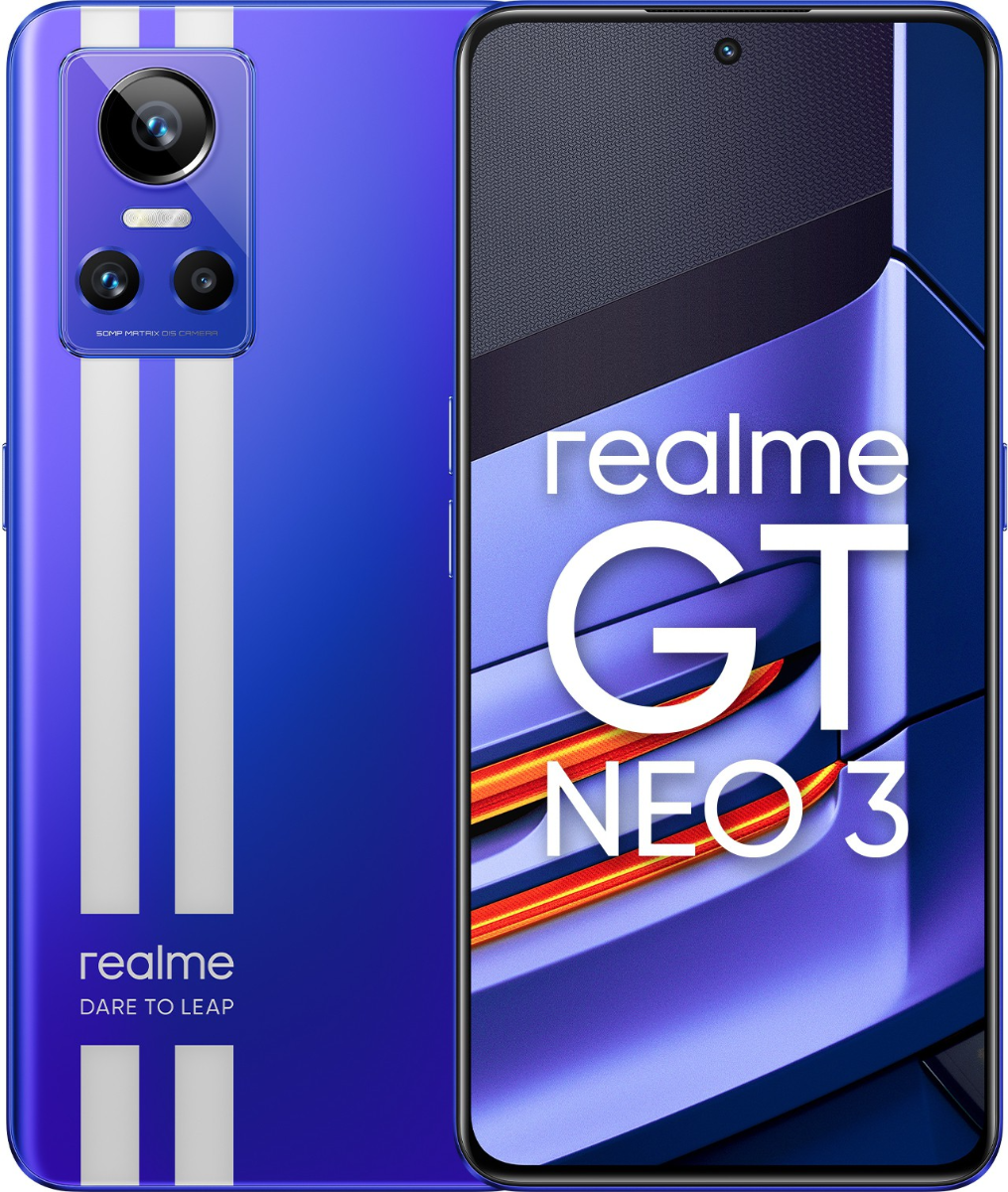 Realme GT Neo 3, 150W, 12 GB,256 GB RAM Nitro Blue