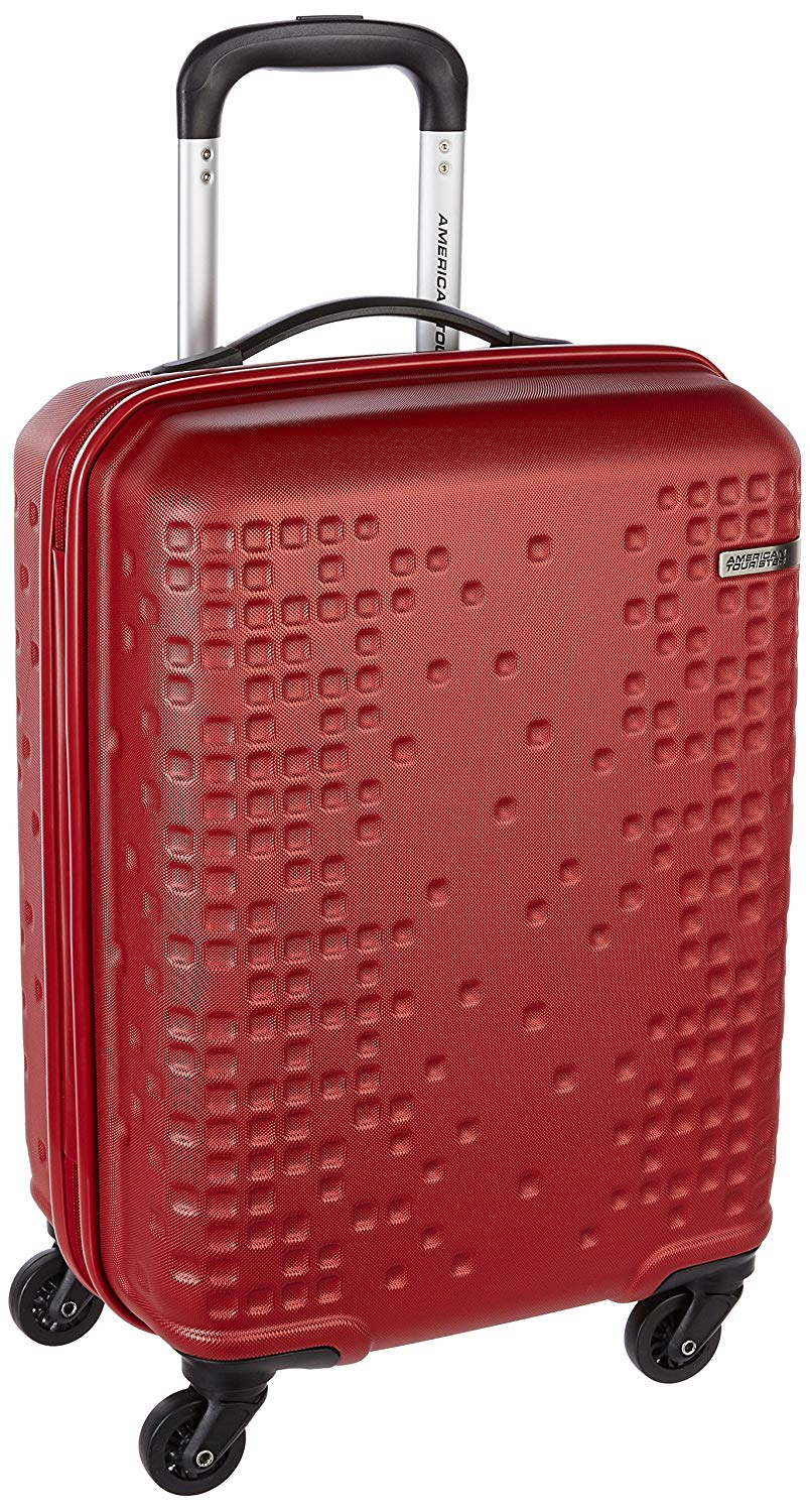 American Tourister Cruze ABS Red Hardsided Suitcase 55 cm