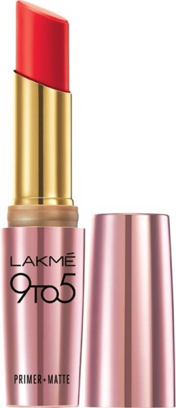 Lakme 9 to 5 Matte Lip Care R1, Red Coat Lip Color