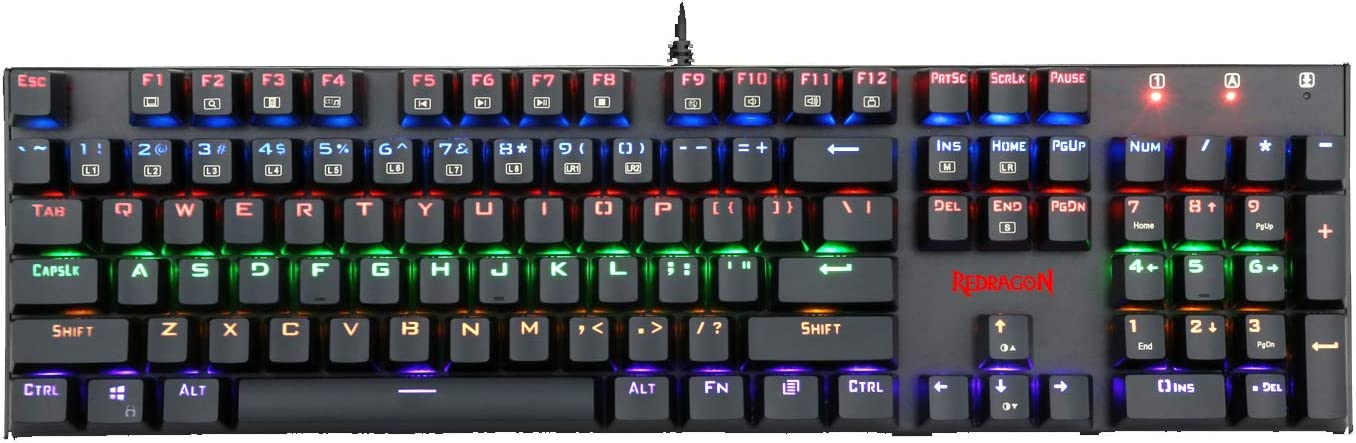 Redragon K565 Rudra Rainbow Mechanical Gaming Keyboard