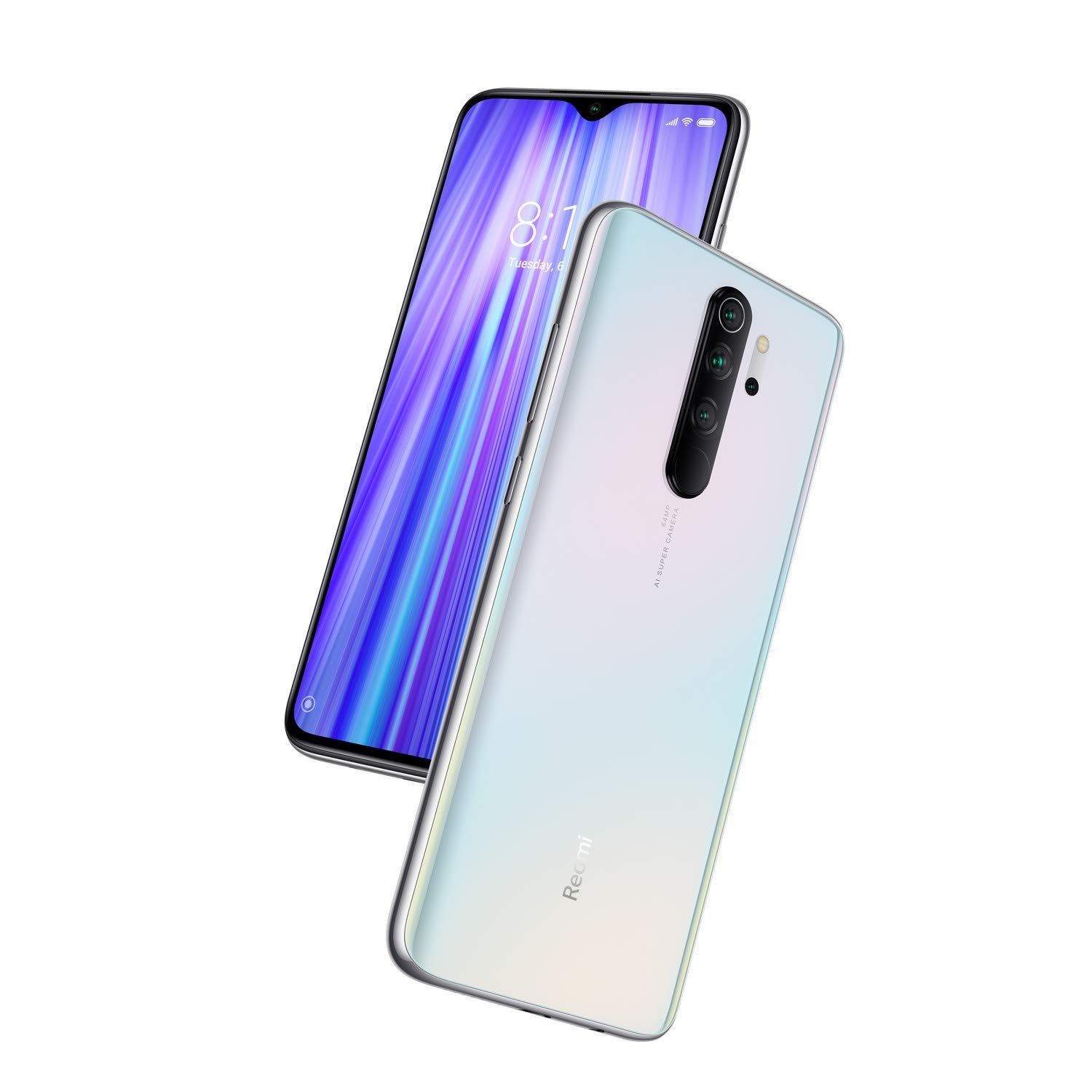 Redmi Note 8 Pro (6GB RAM, 64GB Storage)-White