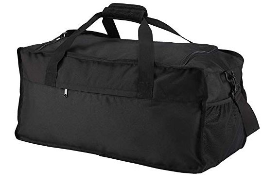 Reebok Active Enhanced Grip Sport Black Medium Unisex Bag DU2906