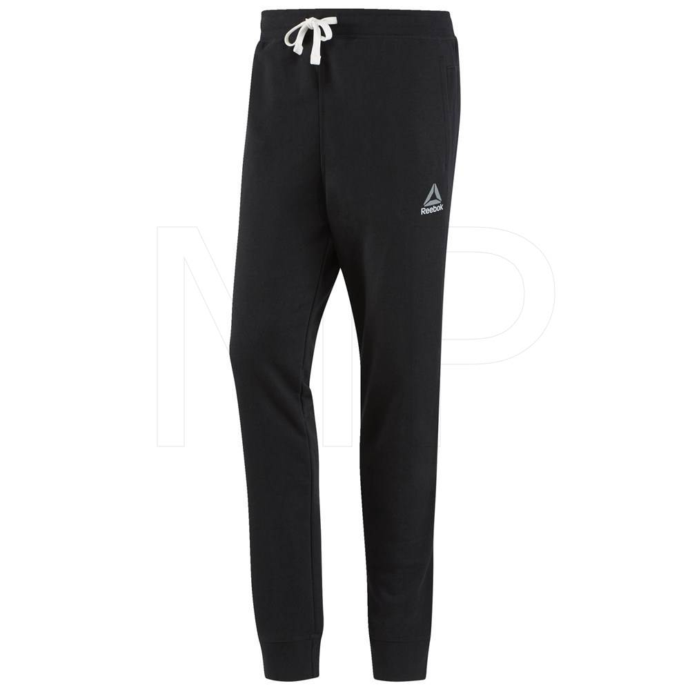 Reebok EL FT Cuff Pant Universal All Year Black Trousers Men BK5055