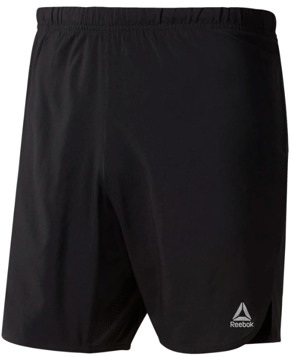 Reebok Run Essentials 7 Inch Black Shorts Men DP6726