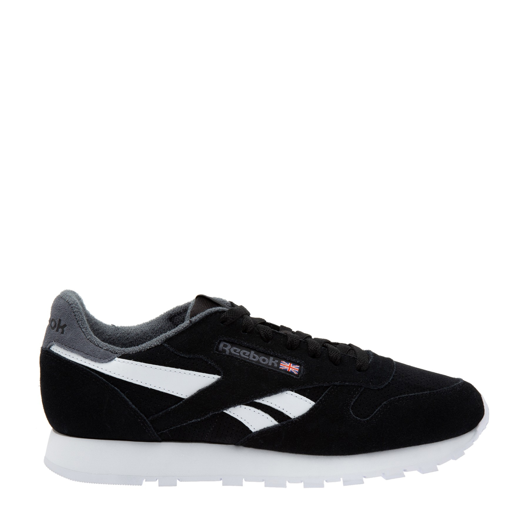 Reebok Classic Leather Sneakers BlackWhite Shoes Men CN7107