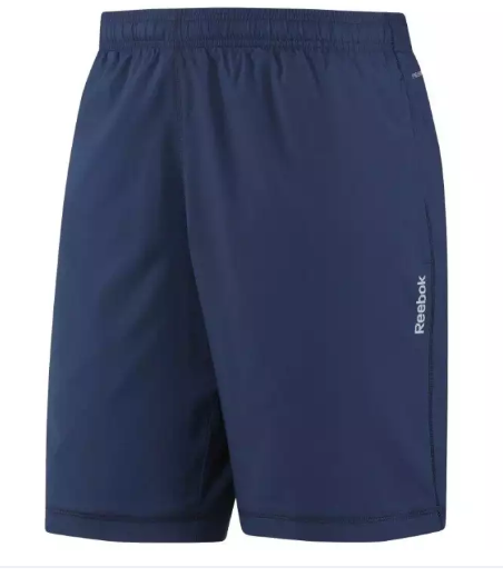 Reebok Poly Essentials Blue Shorts Men AJ3047