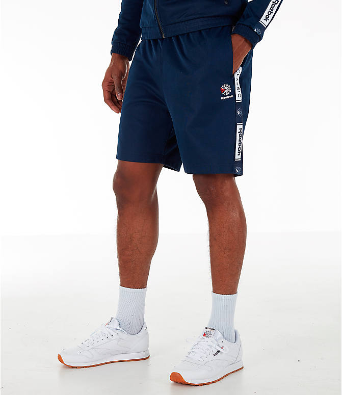 Reebok Classics Taped Track Navy Blue Shorts Men DT8151