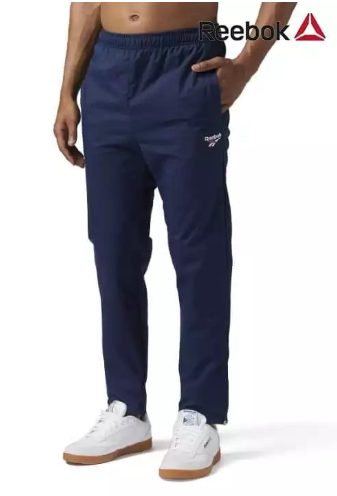 Reebok Lost & Found Track Navy Blue Pants Men BR0086