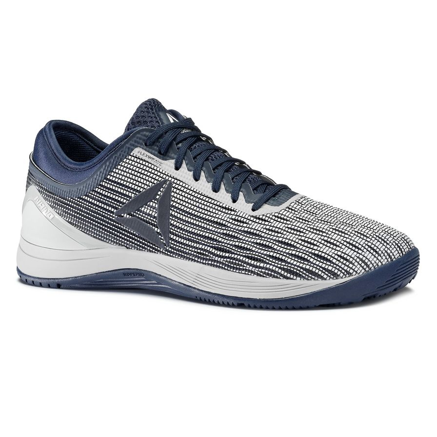 Reebok Training Crossfit Nano 8 White Navy Shoes Men CN1037