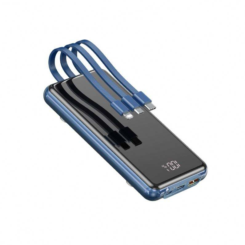 Remax Powerbank RPP-218 Built-in Cables Overcharge And Overheat Protection