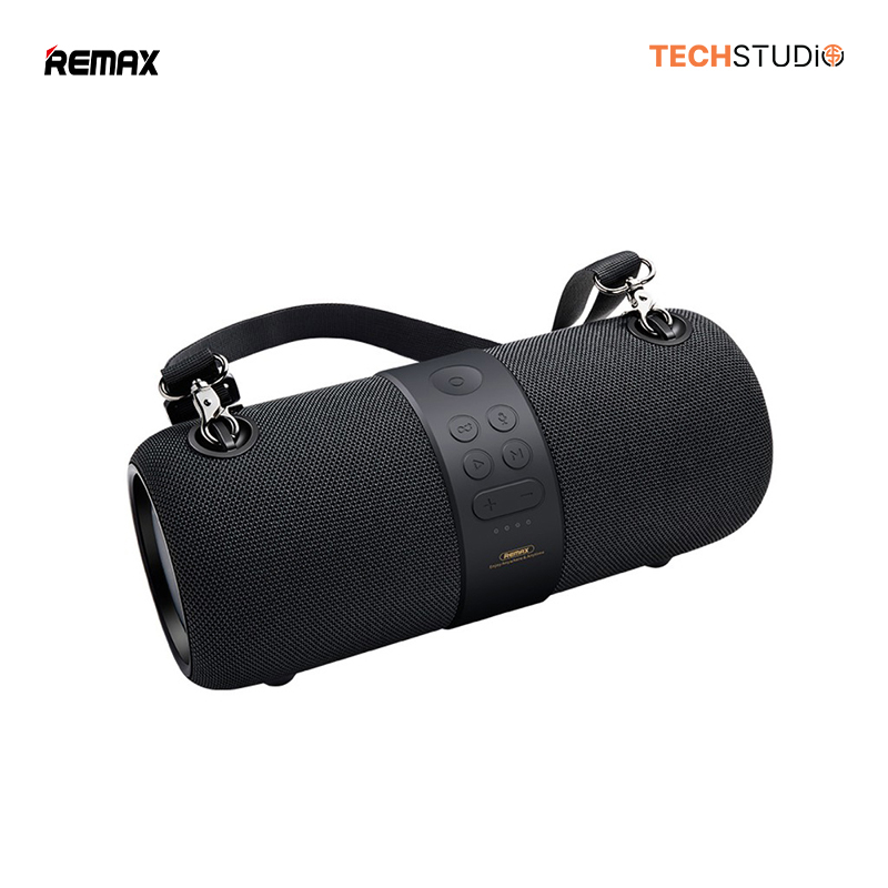 REMAX RB-M55 USB/TF/AUX Wireless Speakers Strong Bass Portable Home Theater Subwoofer Party Stereo Bluetooth Speaker Outdoor | Bluetooth 4.2 | IPX6 Water resistant | 3.5-5.5 hrs Playtime