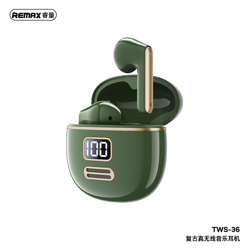 REMAX TWS-36 Retro TWS Wireless Earbuds Headset