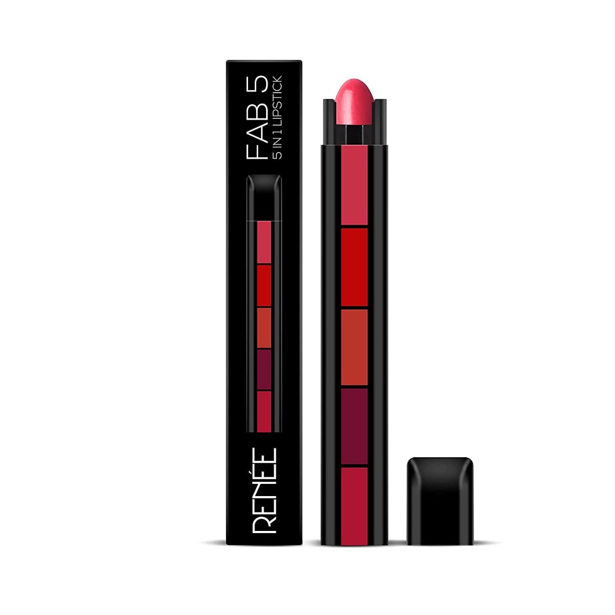 Renee Fab 5 Matte Finish 5 in 1 Lipstick 7.5gm
