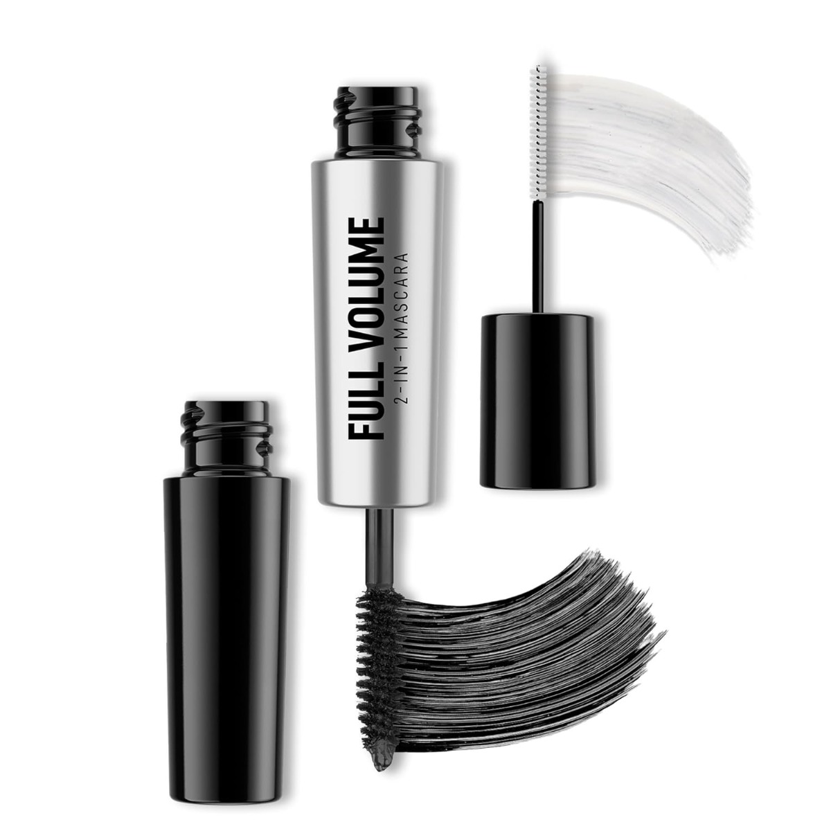 Renee Full Volume 2-in-1 Mascara with Primer 10ml|Long Lasting Weightless Waterproof Formula