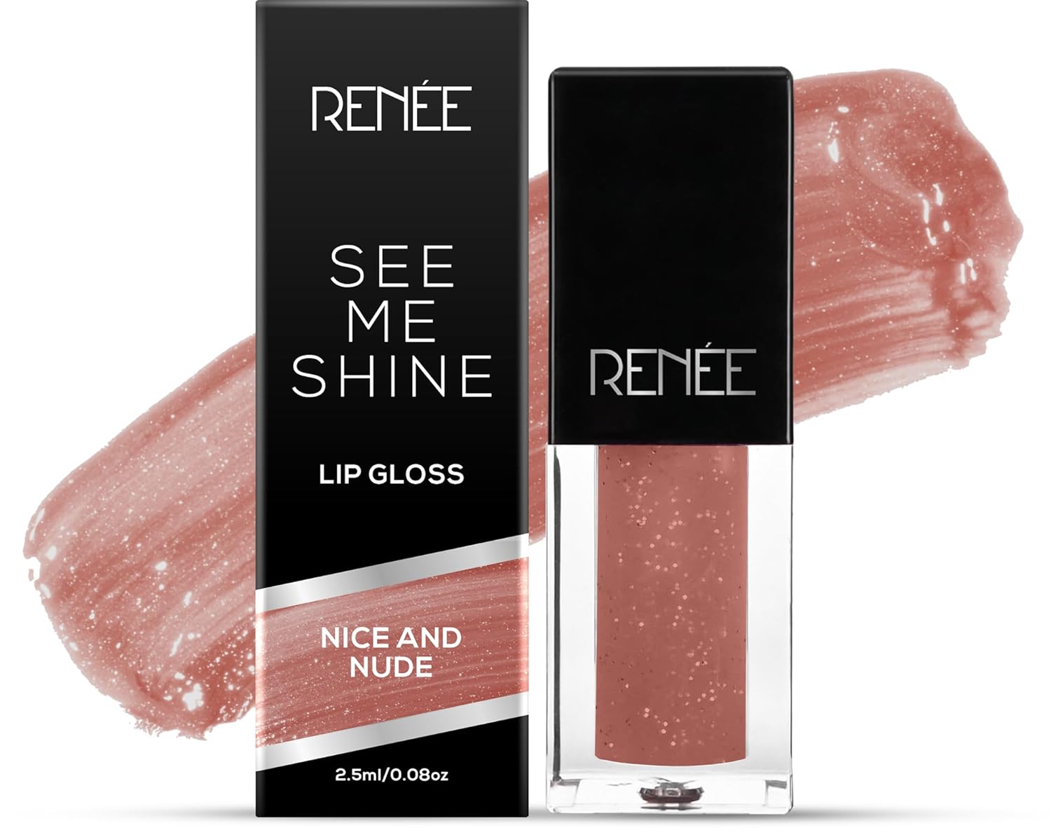 Renee See Me Shine Lip Gloss Nice And Nude - 2.5ml