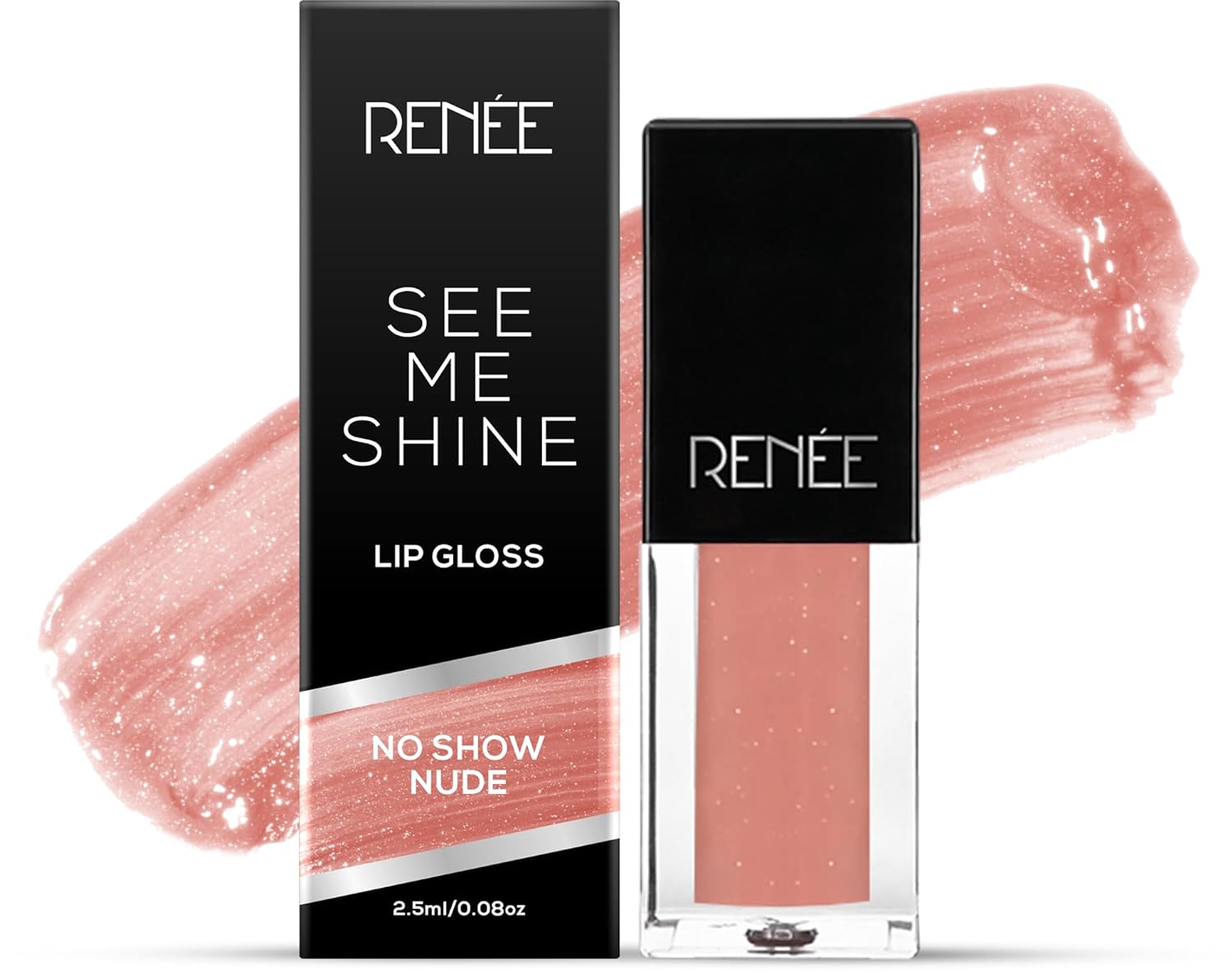 Renee See Me Shine Lip Gloss No Show Nude - 2.5ml