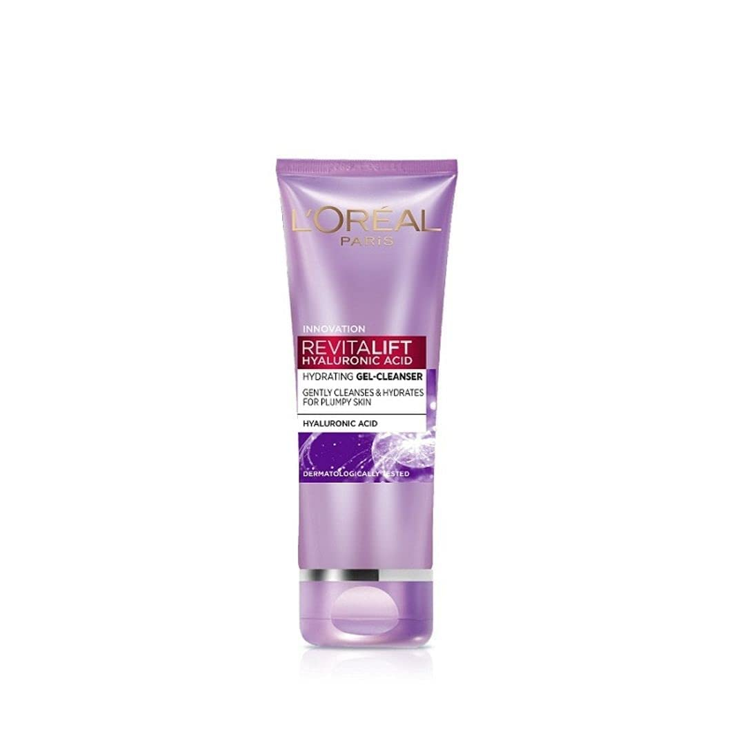 L'Oreal Paris Revitalift Hyaluronic Acid Hydrating Gel Cleanser - 100ml
