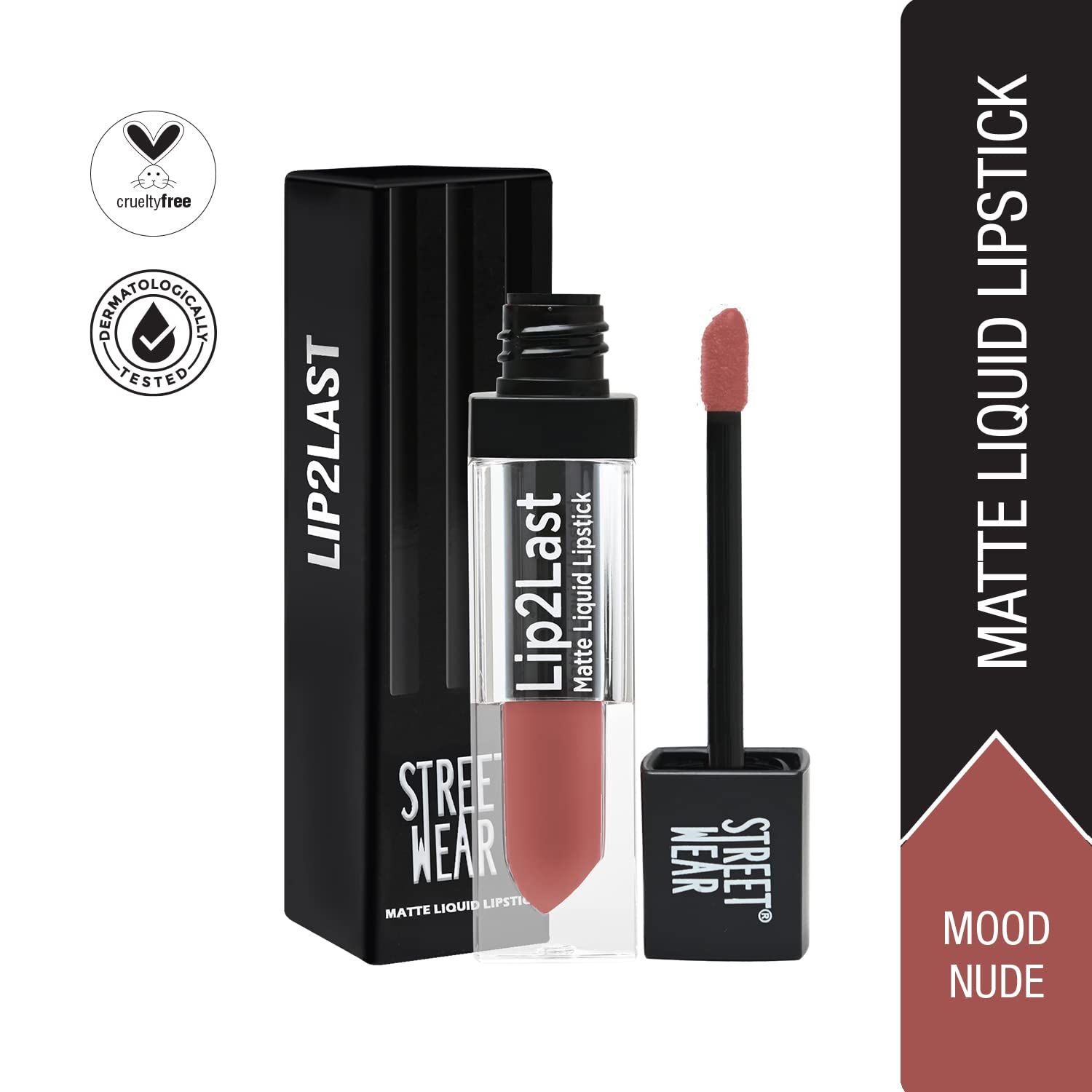 Revlon Street Wear Lip2last Matte Liquid Lipstick - 11 Mood Nude