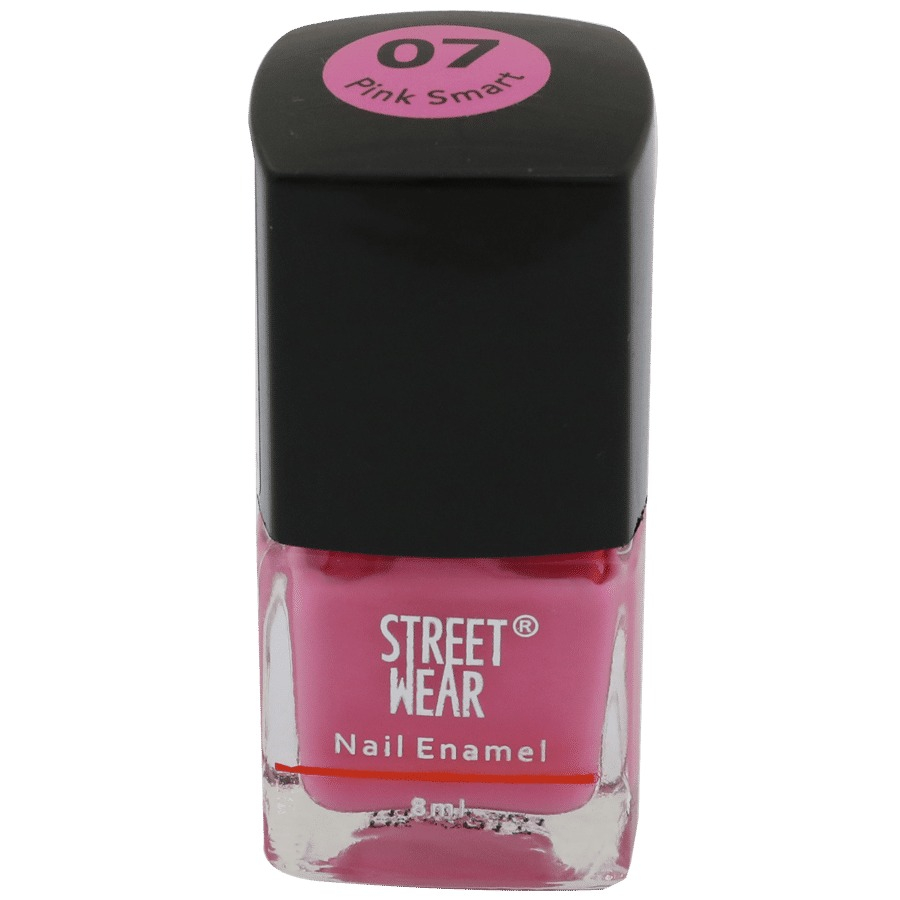Revlon Street Wear Nail Enamel, Pink Smart, 8 ml