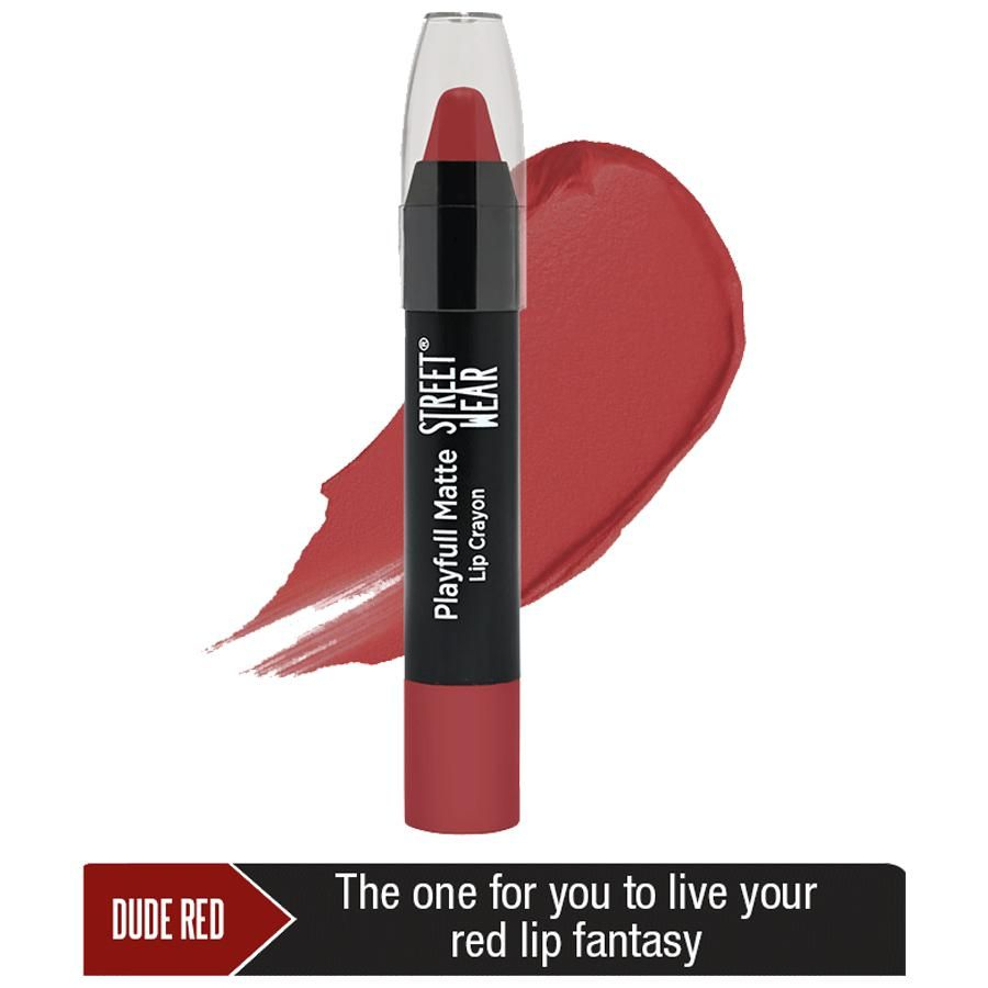 Revlon Street Wear Playful Matte - 02 Dude Red