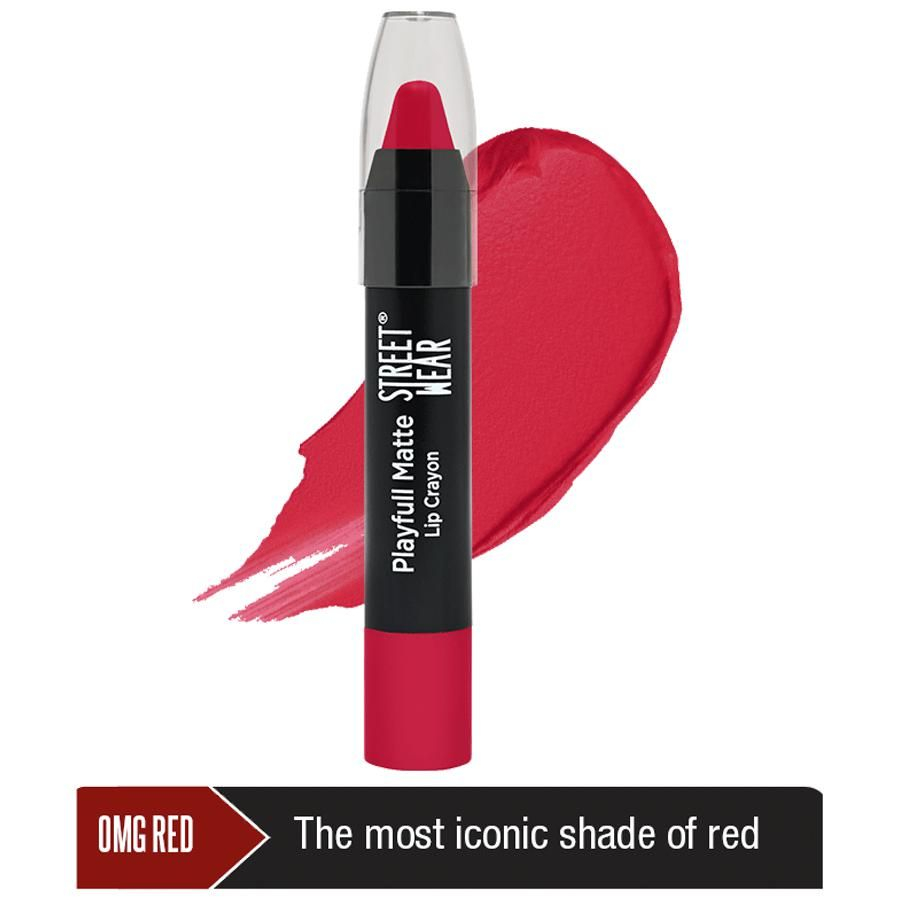 Revlon Street Wear Playful Matte - 07 Omg Red