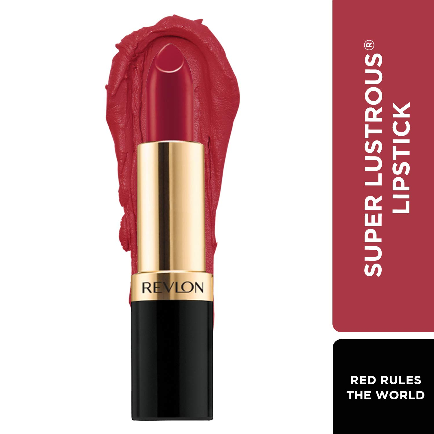 Revlon Super Lustrous Lipstick - 412 Red Rules The World