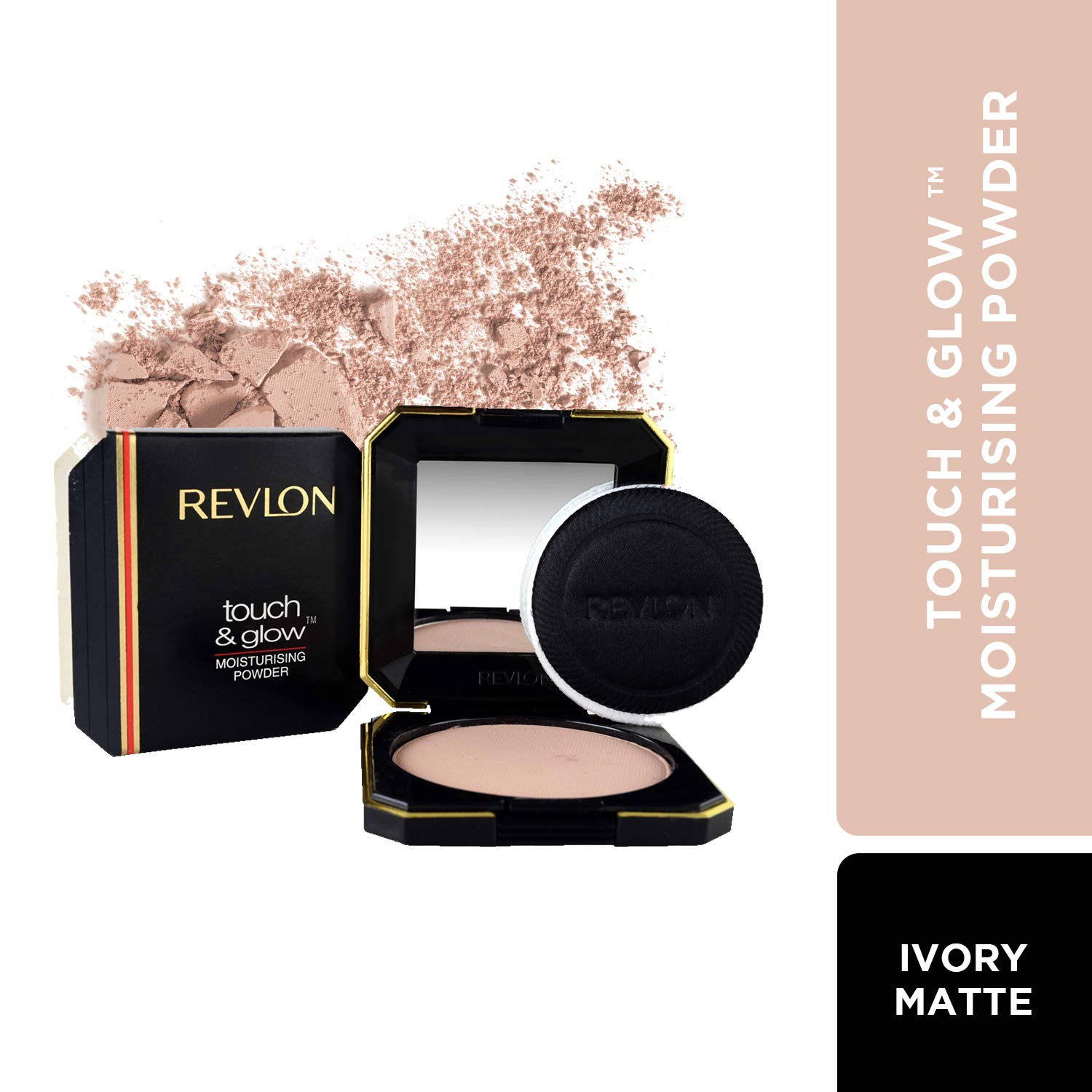 Revlon Touch & Glow Compact Powder (Ivory Matte) 12gm