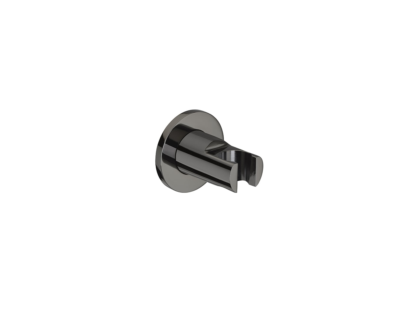 Roca RF5B1350CN0 Wall Round Shower Bracket Titanium Black
