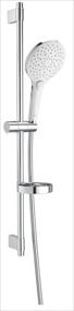Roca SHOWERS Kit With Plenum Round 3 Functions HandSHOWERS, 800 Mm Slide Bar With Adjustable HandSHOWERS Bracket, Soap Dish And 1.70 M Flexible Hose RF5B1411CBN