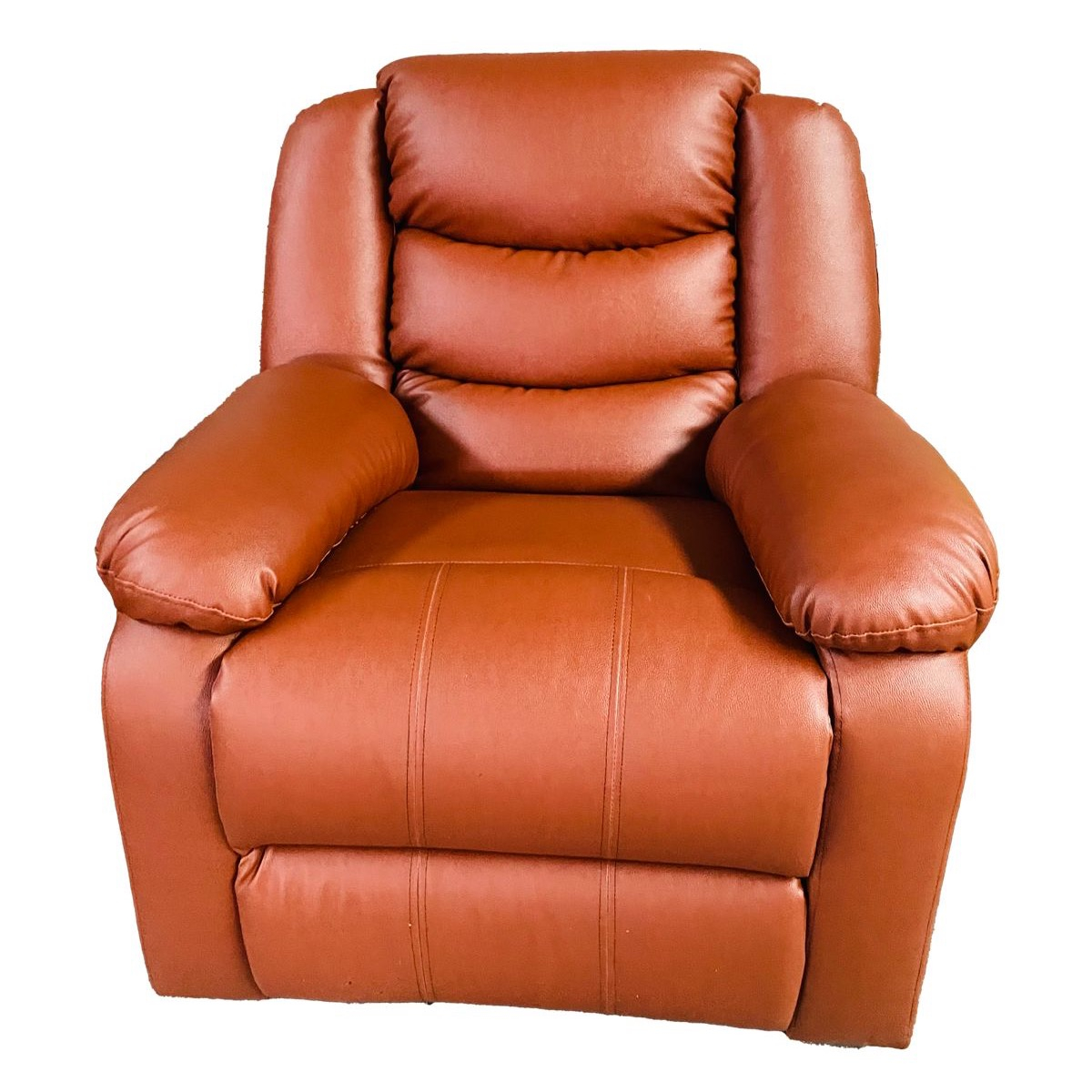 Rhinoland Manual Recliner Sofa Chair-Brown