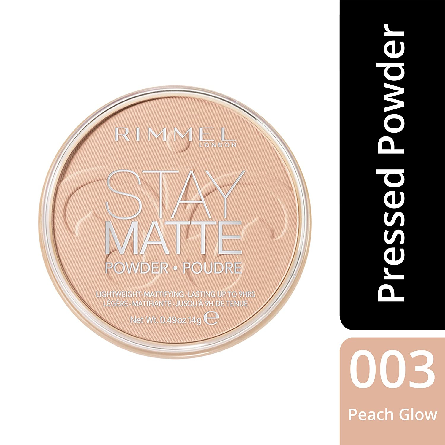 Rimmel Stay Matte Powder- 003 Peach Glow ,14 gm