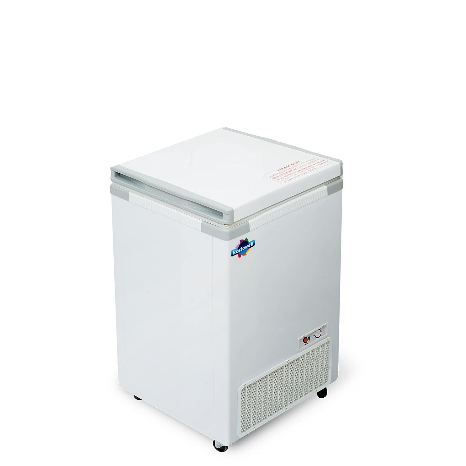 Rockwell Sfr150 Sdu - Hard Top Freezer, 115 Litres, Heavy Duty, 3 Years Warranty on Compressor, Low Power Consumption, White