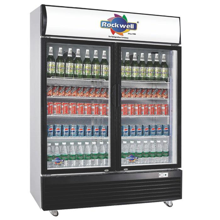Rockwell Rvc 1100 Dd | Double Door | High Density Puf | Visi Coolers