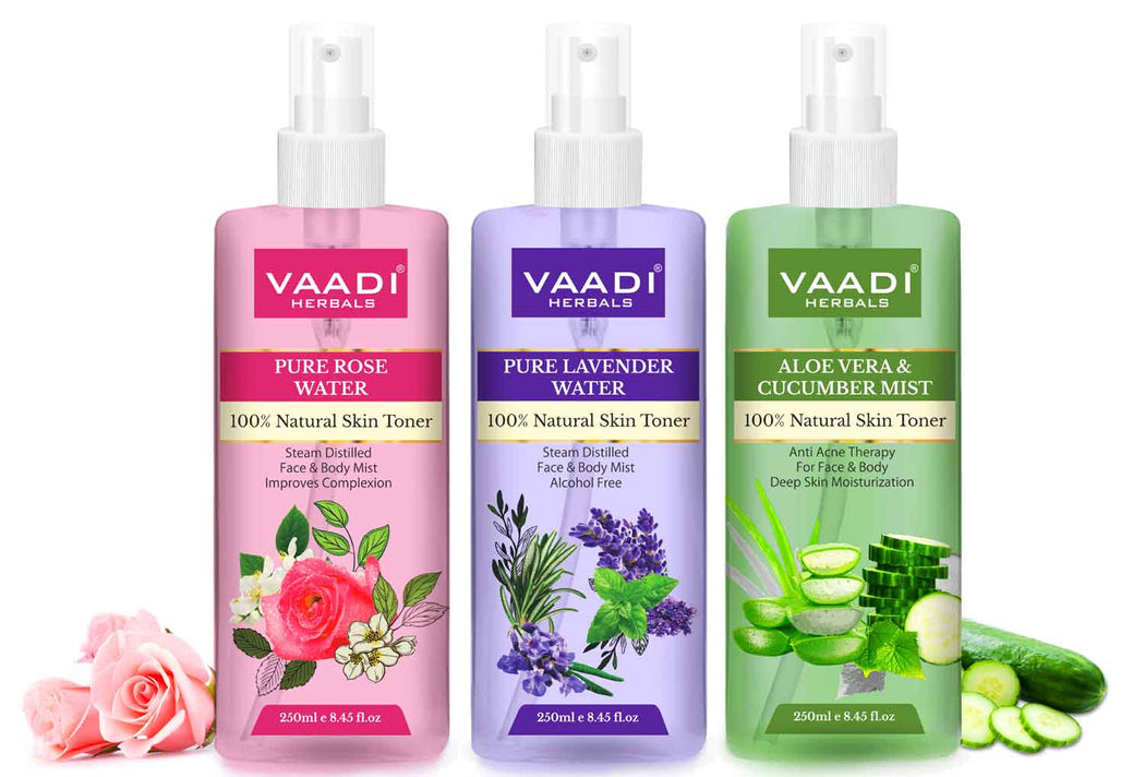 Vaadi Herbals Aloevera /Lavender /Rose Toner 110ml