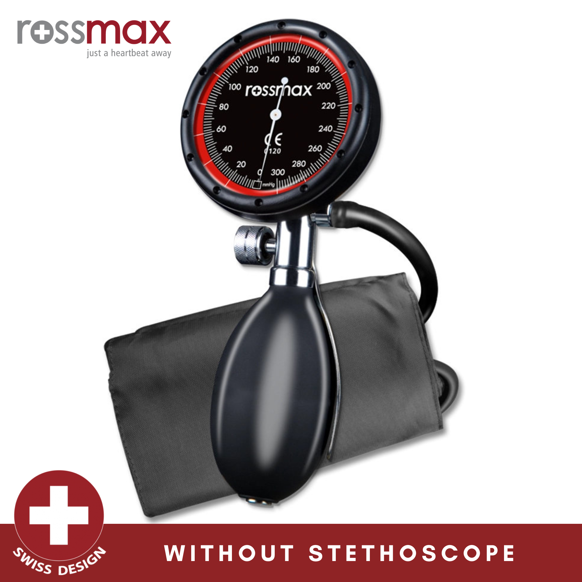 Rossmax GD101 Palm Type Aneroid Blood Pressure Monitor