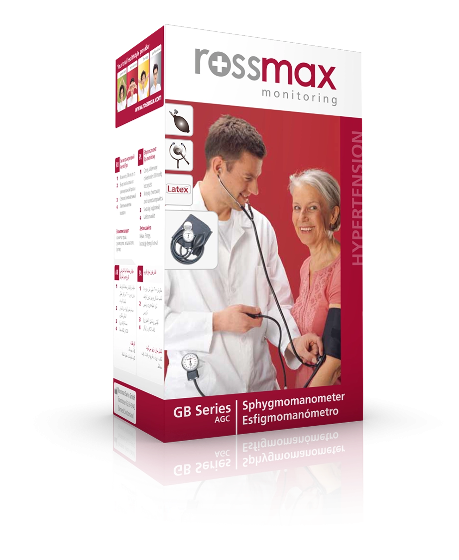 Rossmax Mannual Blood Pressure Monitor Aneroid Sphygmomanometer Gb112