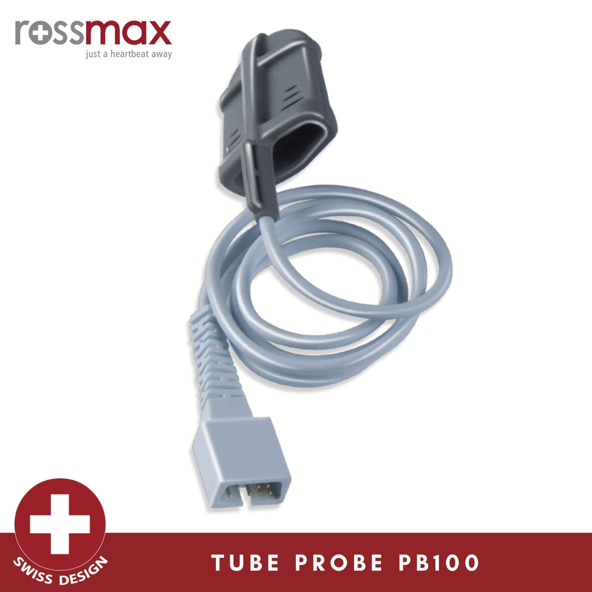 Rossmax Pf100 Tube Probe For Pulse Oximeter