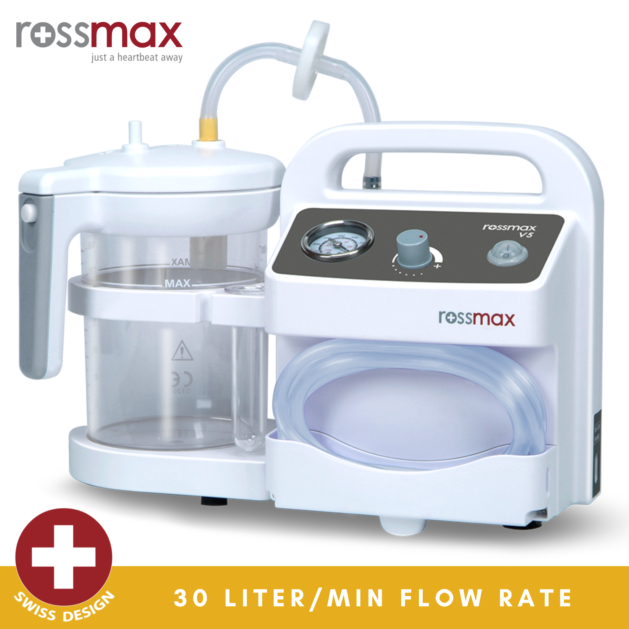 Rossmax V5 "Power & Efficiency" Suction Unit