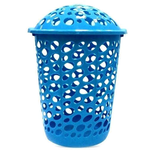 Laughing Buddha - Round Laundry Baskets with Lid