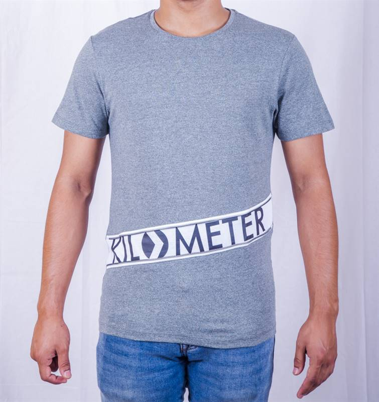 Kilometer Round Neck T Shirt KM1936 Green L