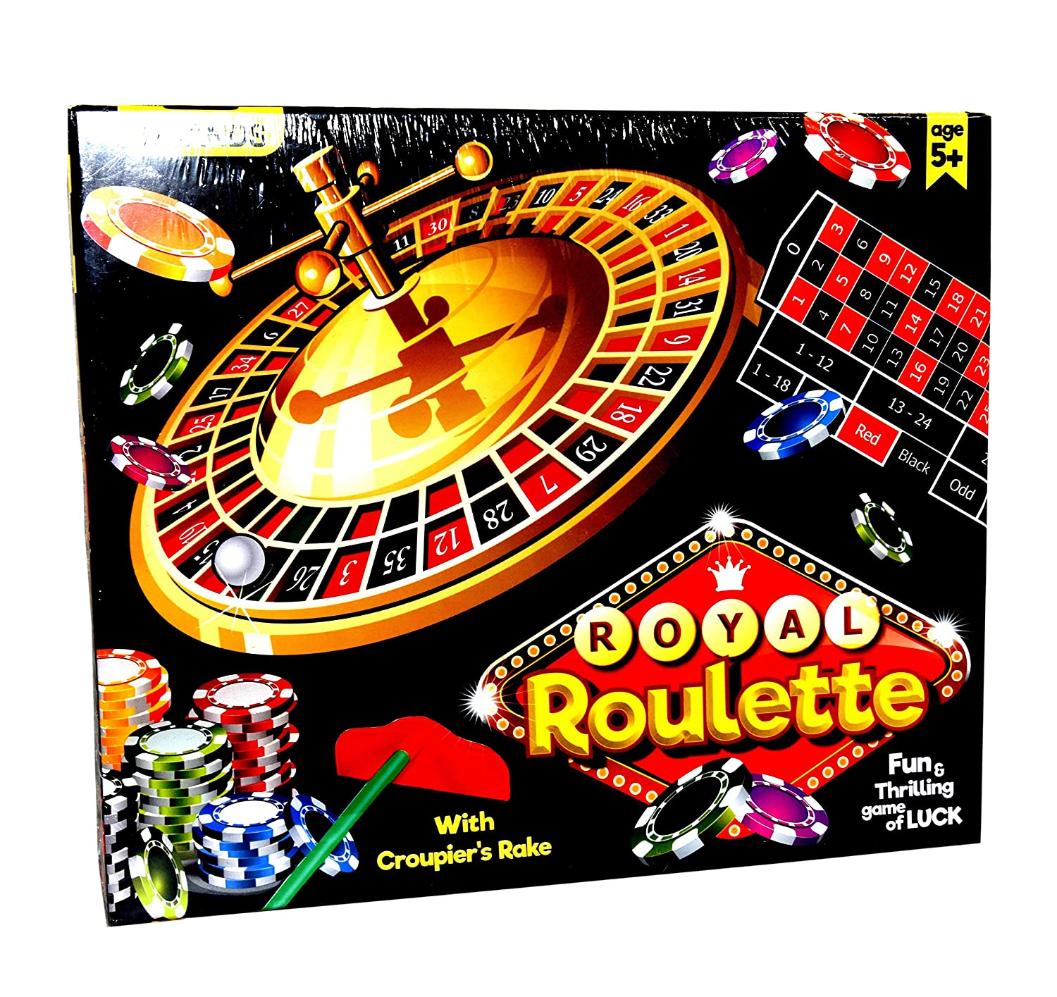 Brands Royal Roulette Board for Kids, Family and Friends Exciting Game for Everyone