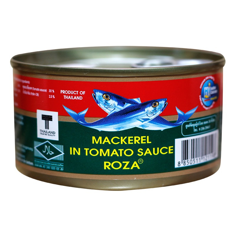 Roza Mackerel in Tomato Sauce, 155 gm
