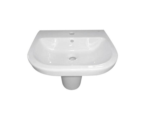 Roca RS320435460 Nuba Regular Wall-hung vitreous china basin
