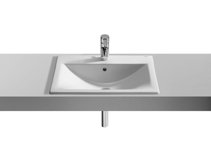 Roca RS327116460 Diverta In countertop FINECERAMIC® basin,White