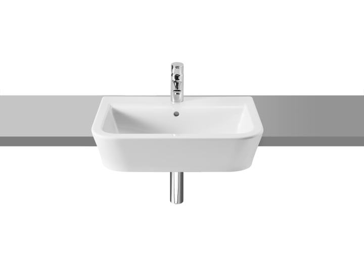 Roca RS32747S000 The Gap Original Semi-recessed vitreous china basin