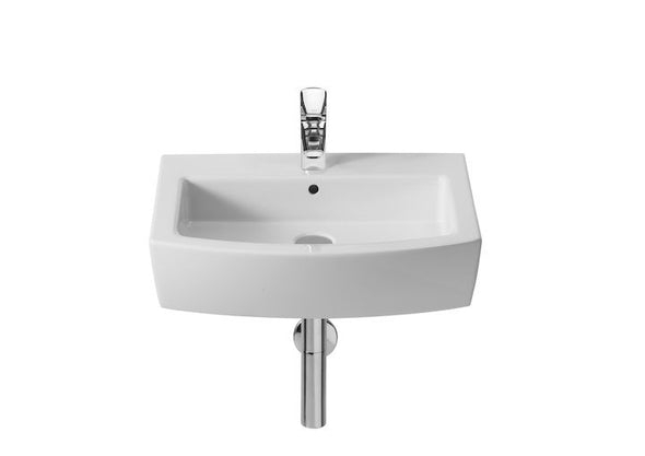 Roca RS327881460 Hall Overcountertop Vitreous china Wash Basin With Wall Fixing Kit