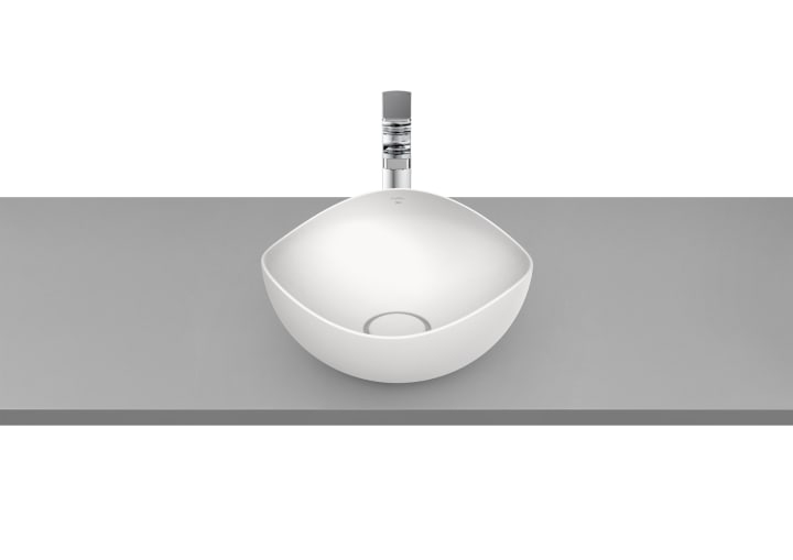 Roca RS327A15650 Ohtake Overcountertop FINECERAMIC Wash Basin ,Beige
