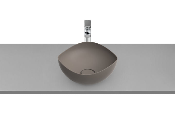Roca RS327A15660 Ohtake Overcountertop FINECERAMIC Wash Basin ,Coffee