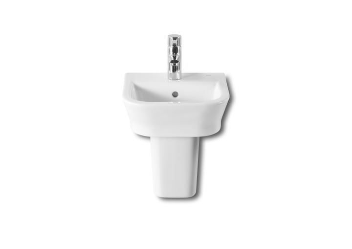 Roca RS337472000 The Gap Original Vitreous china semipedestal for compact basin