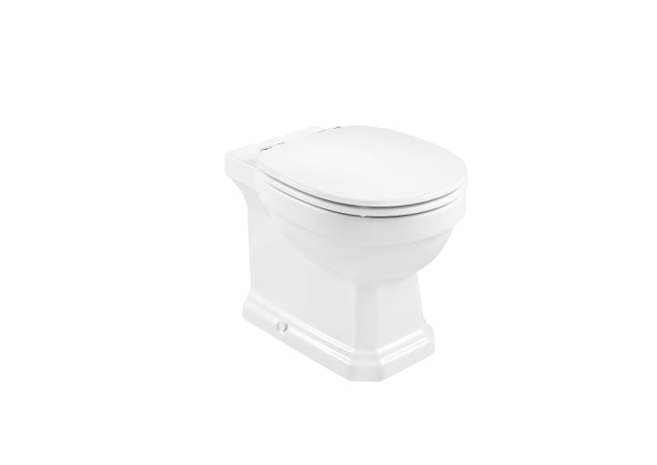 Roca RS3440A9000 Carmen Single floorstanding Rimless WC with dual outlet